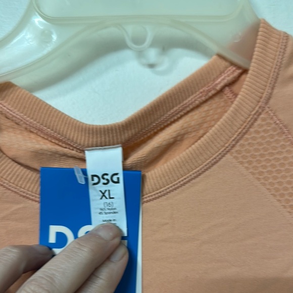 DSG Kids Long Sleeve Tee - Peach - Picture 2 of 2